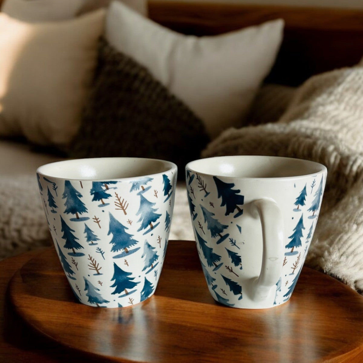 Frosted Pines Coffee Mug